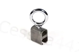 CESSNA Cargo Tie Down 0711121-2 CHROME Ring Anchor Aircraft Airplane Part Gift